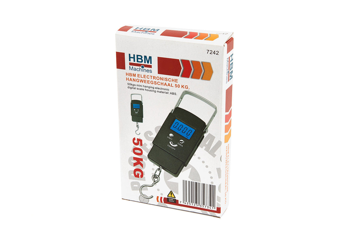 Hordozható digitális mérleg 50 kg