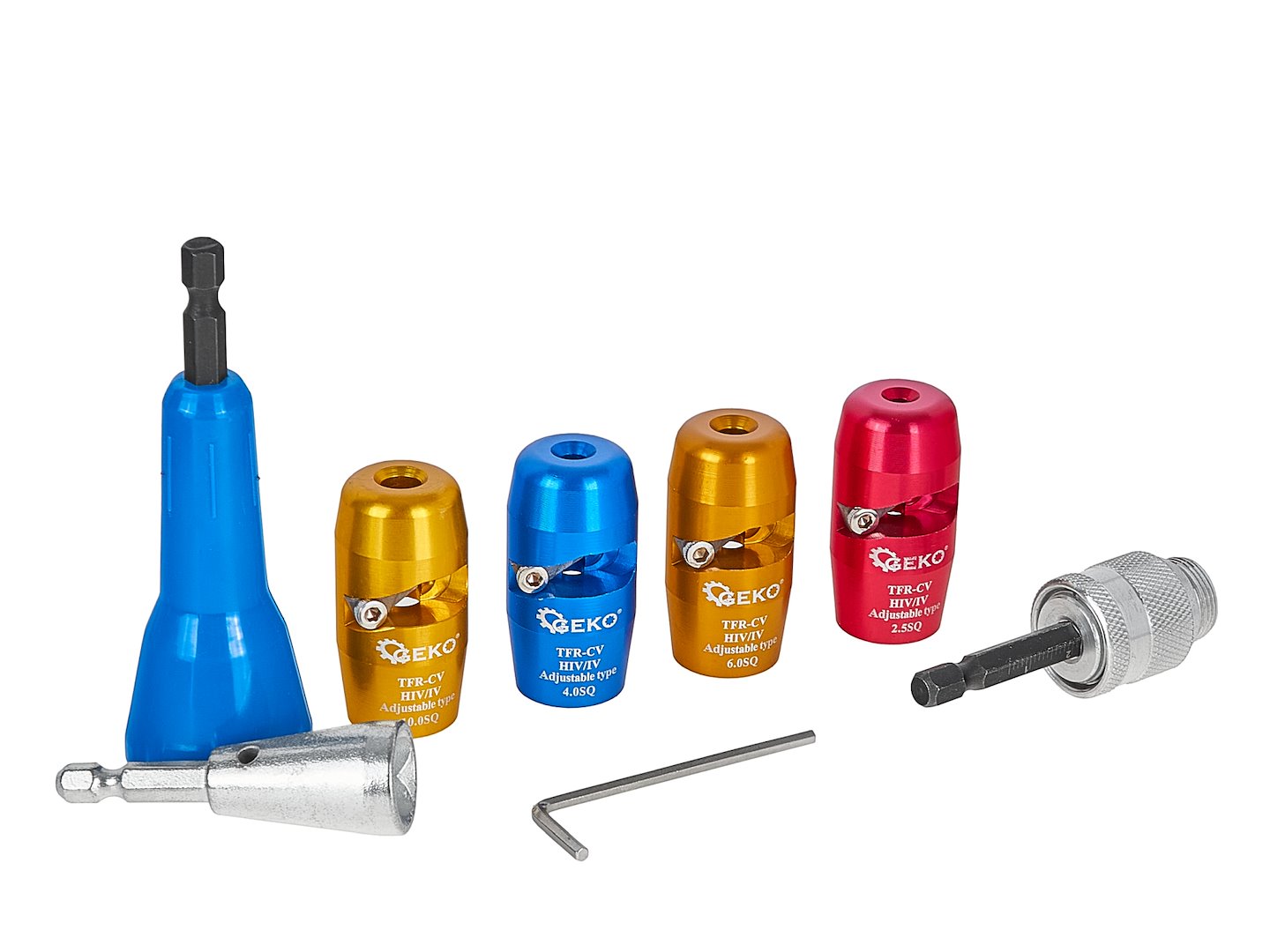 Huzal csupaszító és csavaró szerszámkészlet 2.5-10 mm 4 db