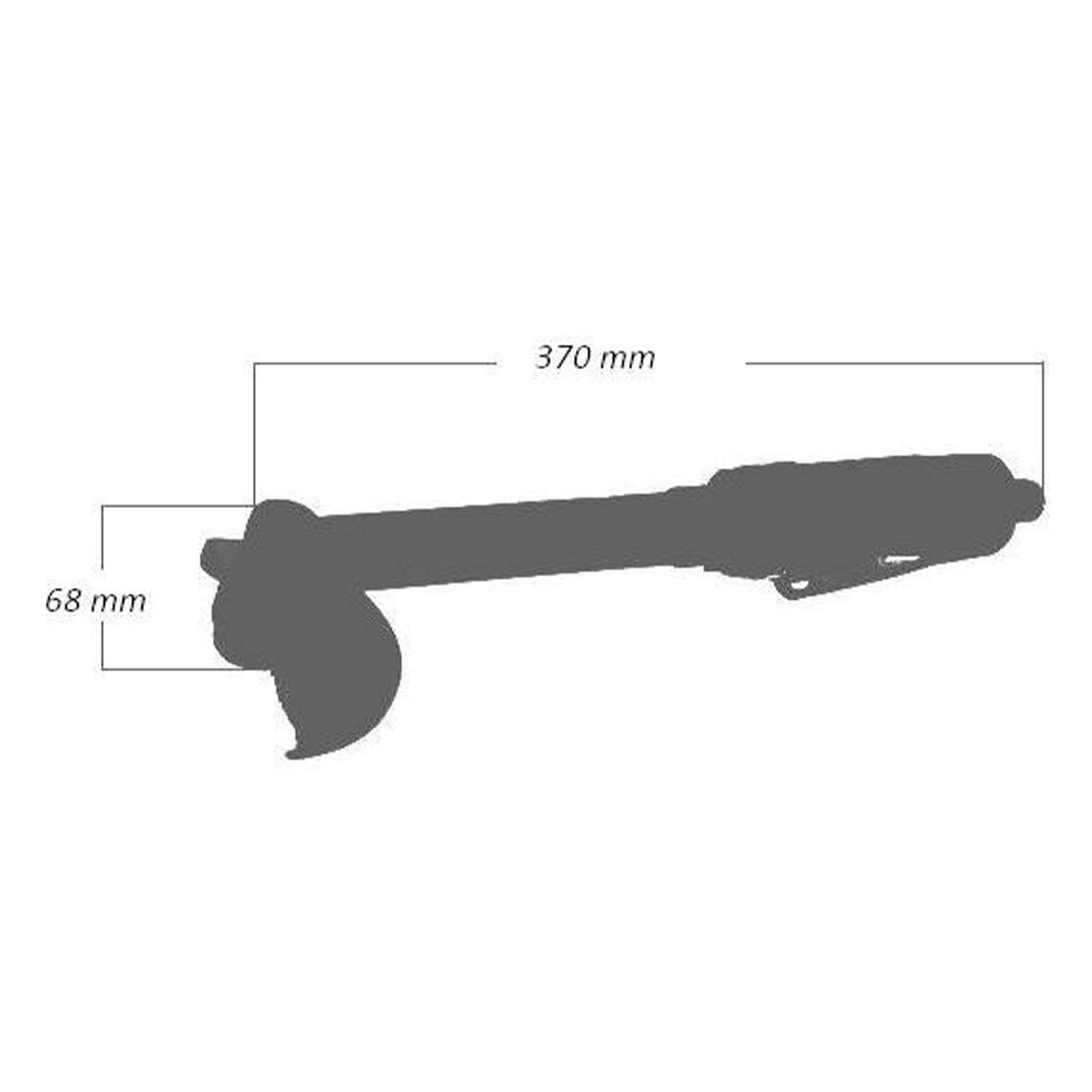PNEUMATIKUS SAROKCSISZOLÓ 4" 100 MM