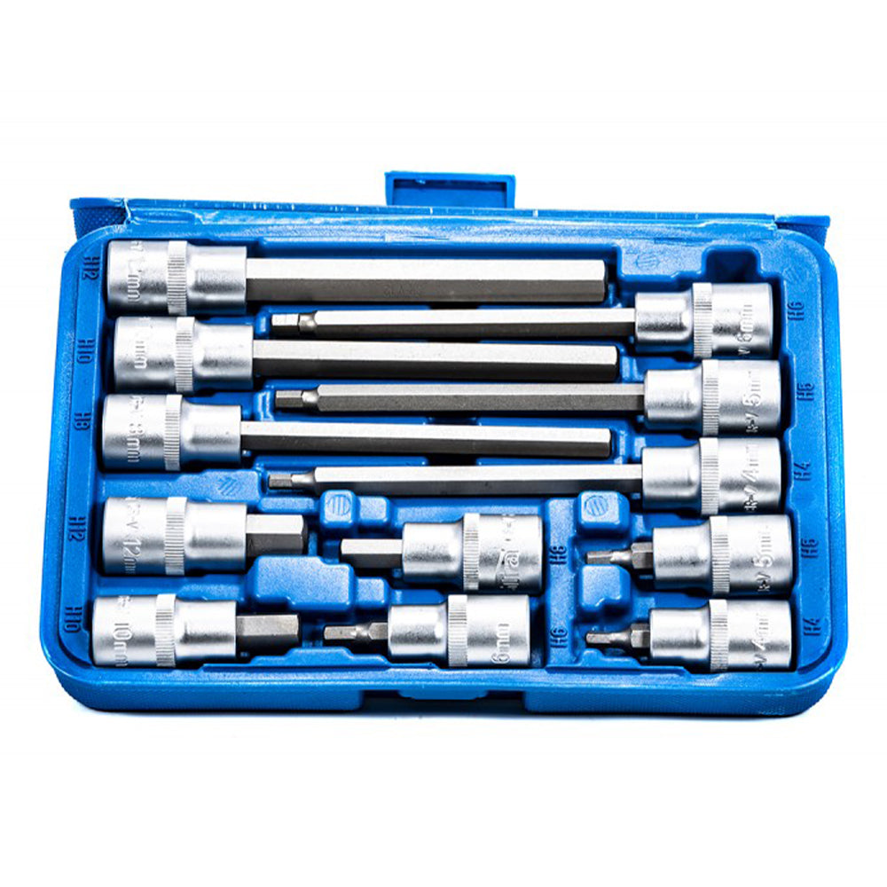 Imbusz dugókulcs készlet 1/2" h4 - h12
