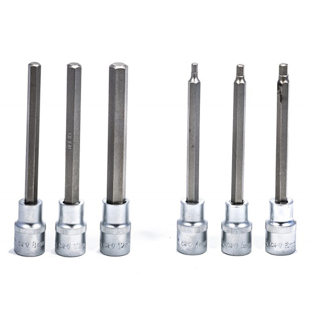 Imbusz dugókulcs készlet 1/2" h4 - h12