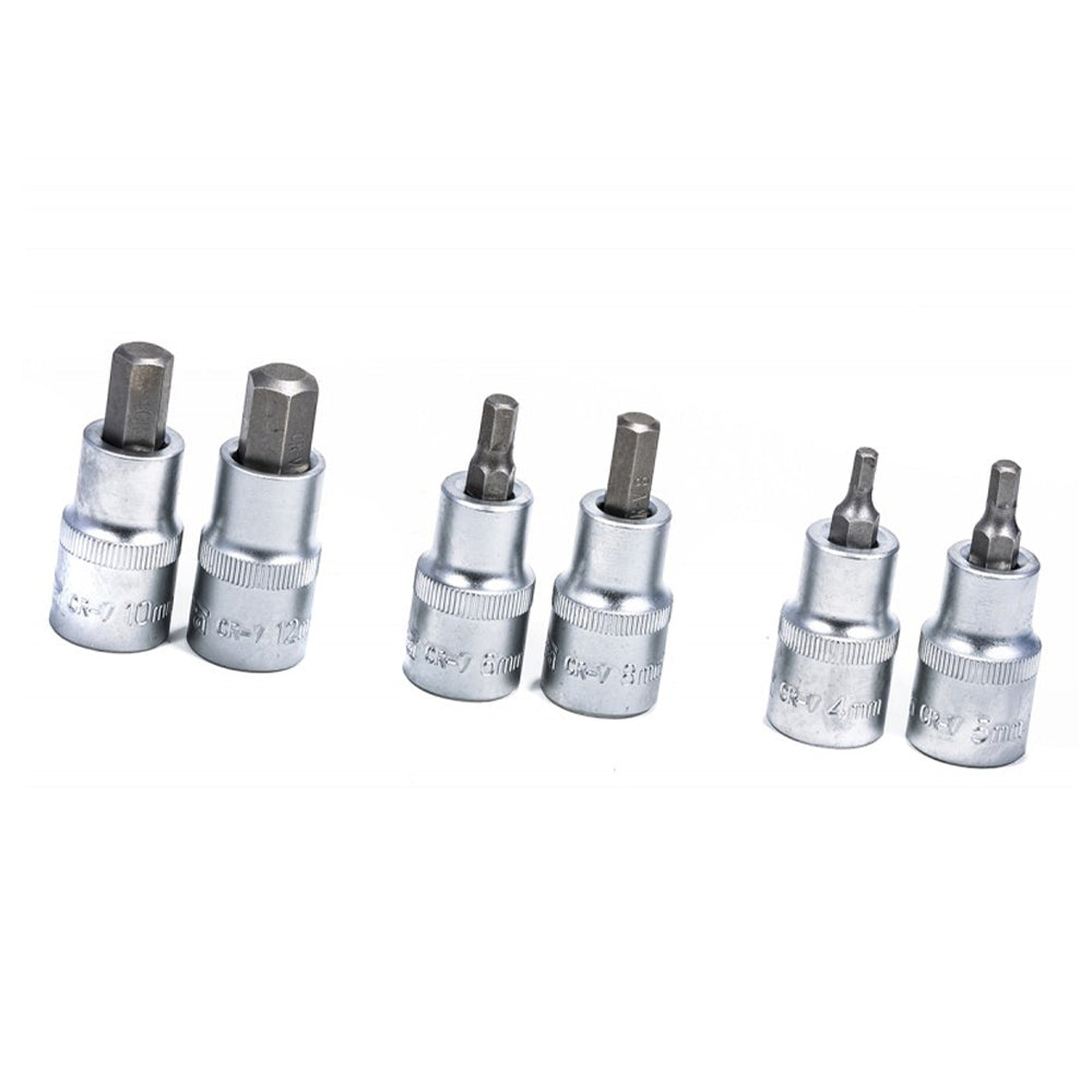 Imbusz dugókulcs készlet 1/2" h4 - h12
