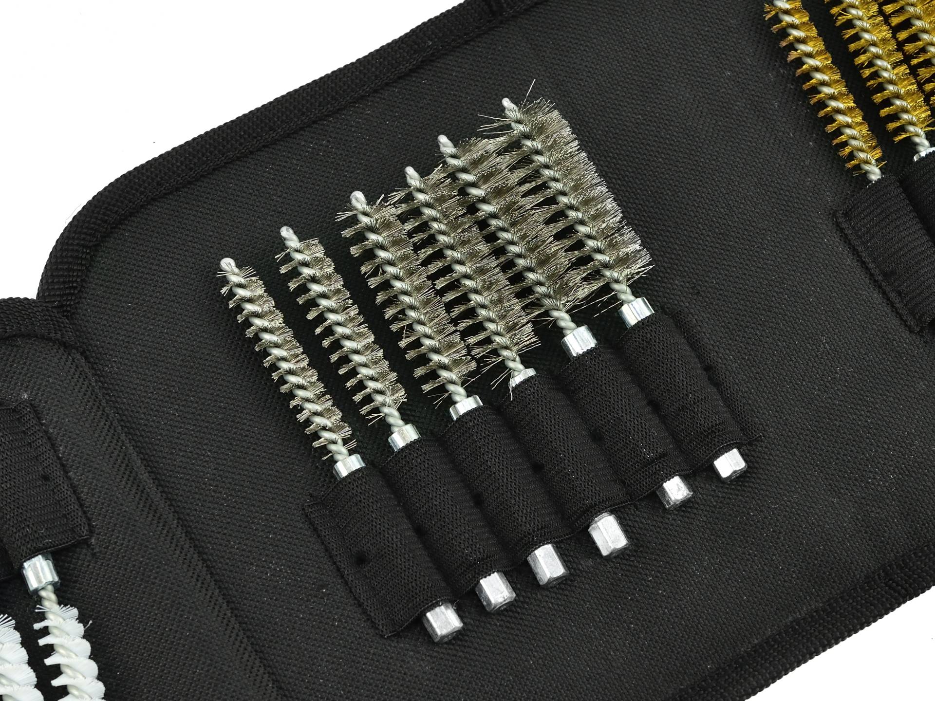 Injector csatorna tisztító kefe készlet 20 db