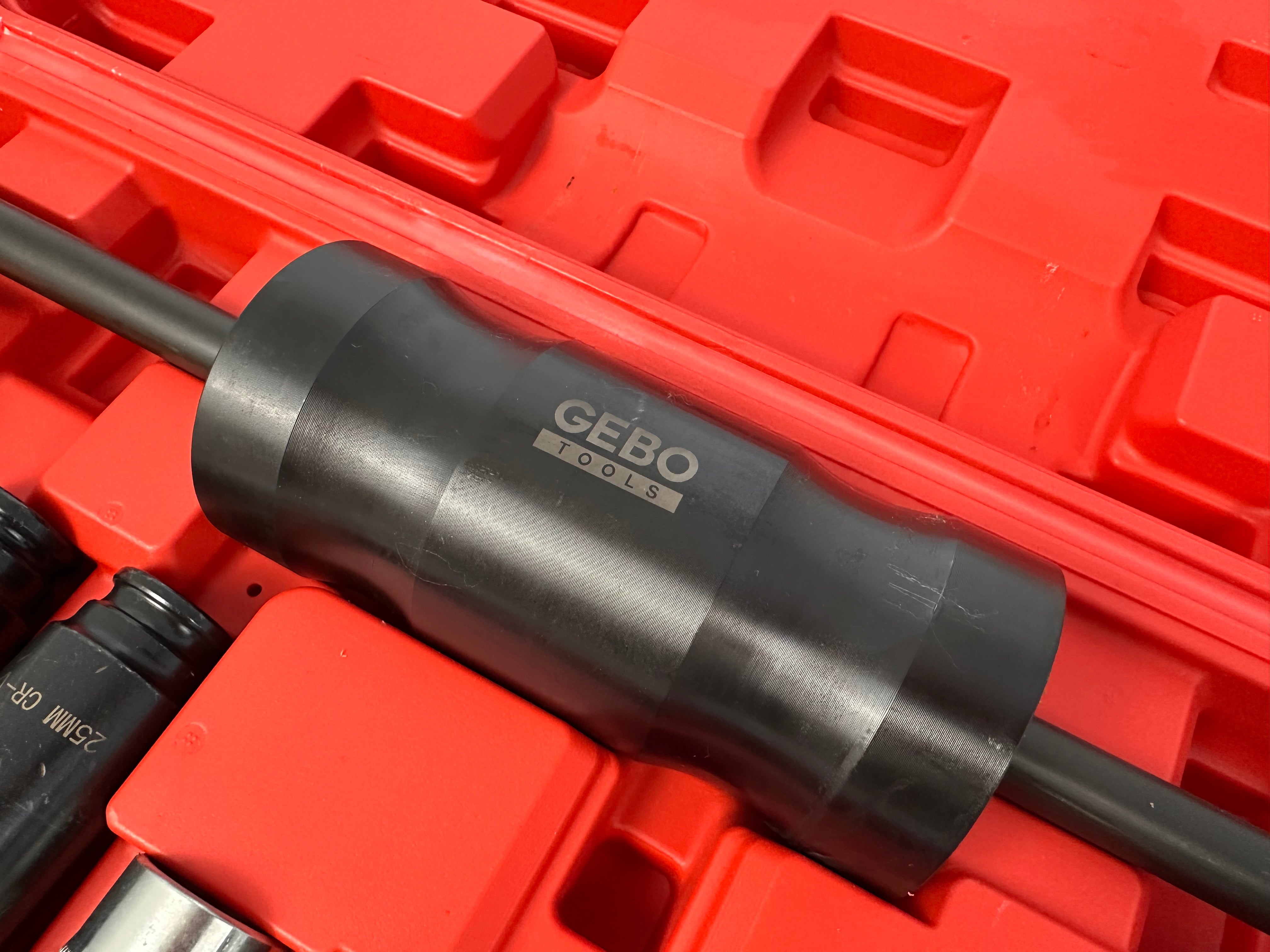 Injektor - porlasztó kihúzó készlet diesel 14 db GEBO TOOLS