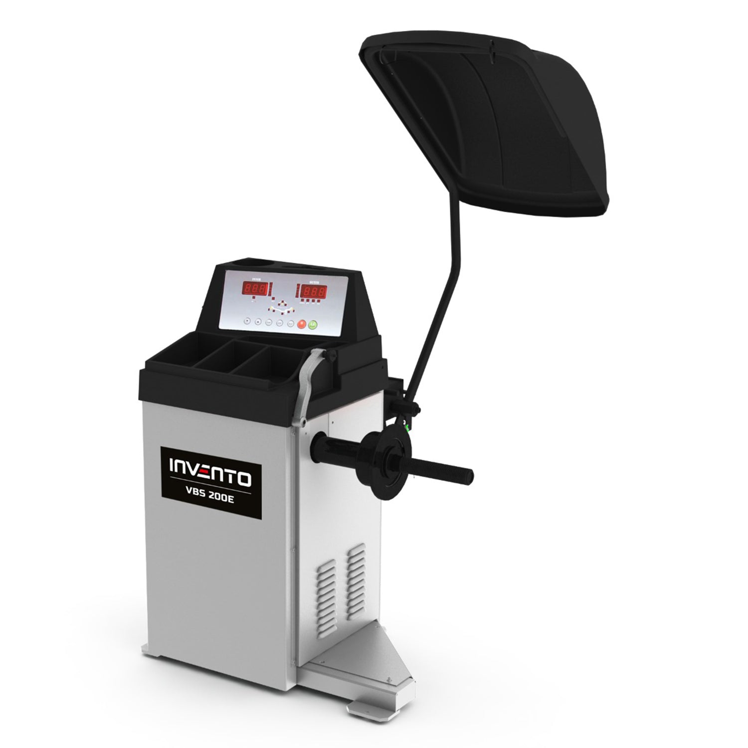 FÉLAUTOMATA CENTÍROZÓ - KERÉKKIEGYENSÚLYOZÓ GÉP 24" INVENTO VBS 200E