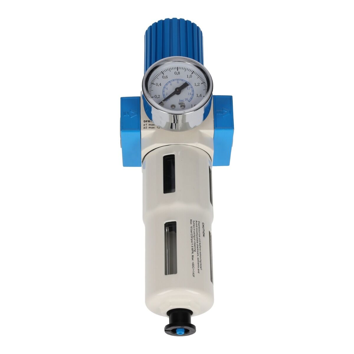 LÉGSZŰRŐ NYOMÁSSZABÁLYOZÓVAL 1/2 PRO MIDI