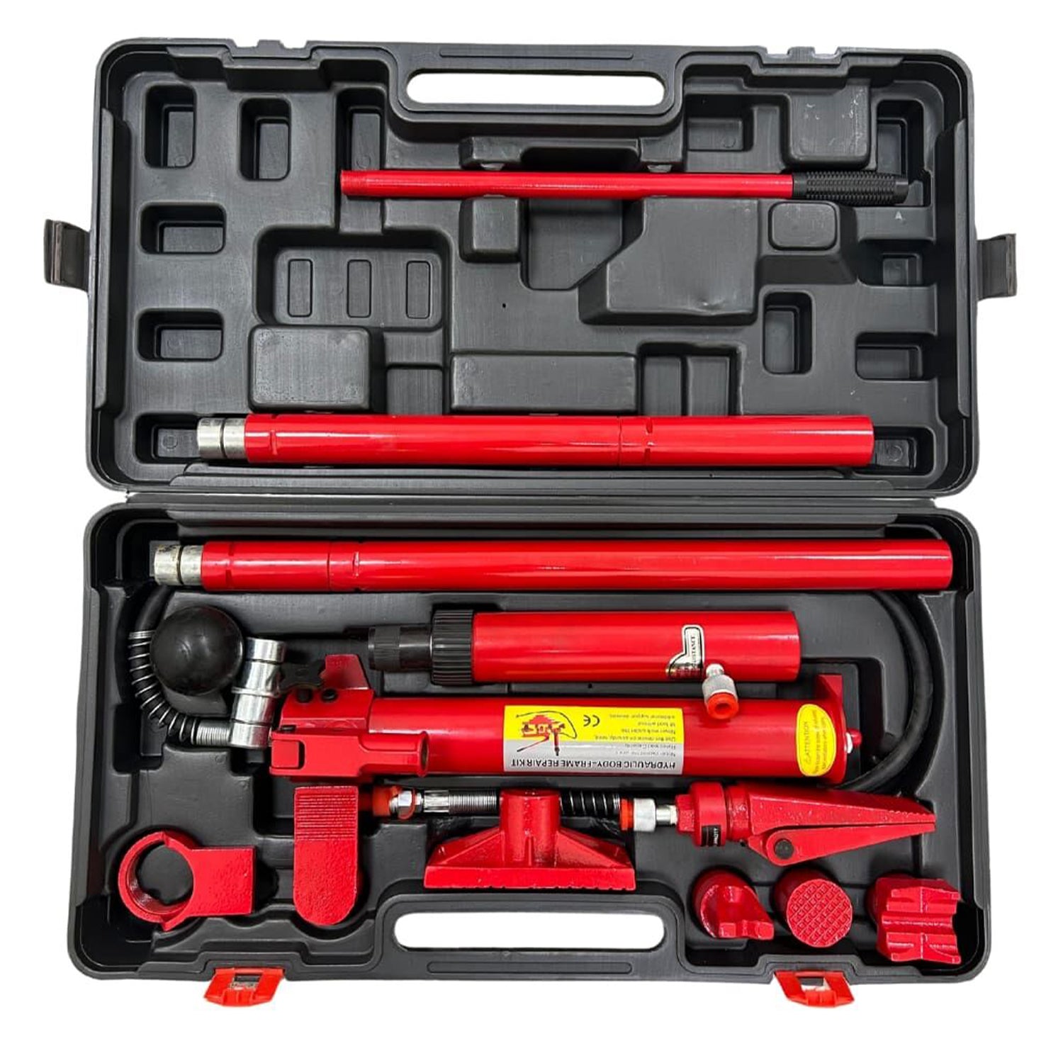 HIDRAULIKUS KAROSSZÉRIA EGYENGETŐ ÉS JAVÍTÓ KÉSZLET 10 T INVENTO