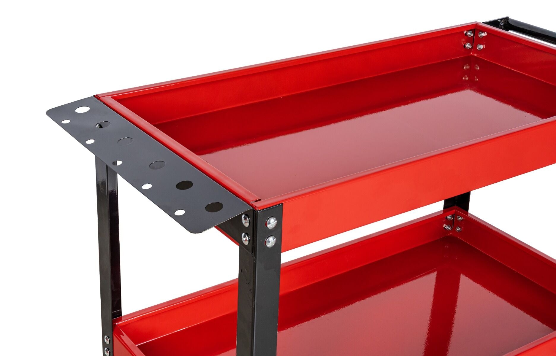 FÉM SZERSZÁMOS KOCSI 3 POLCCAL ÉS CSAVARHÚZÓ TARTÓVAL INVENTO