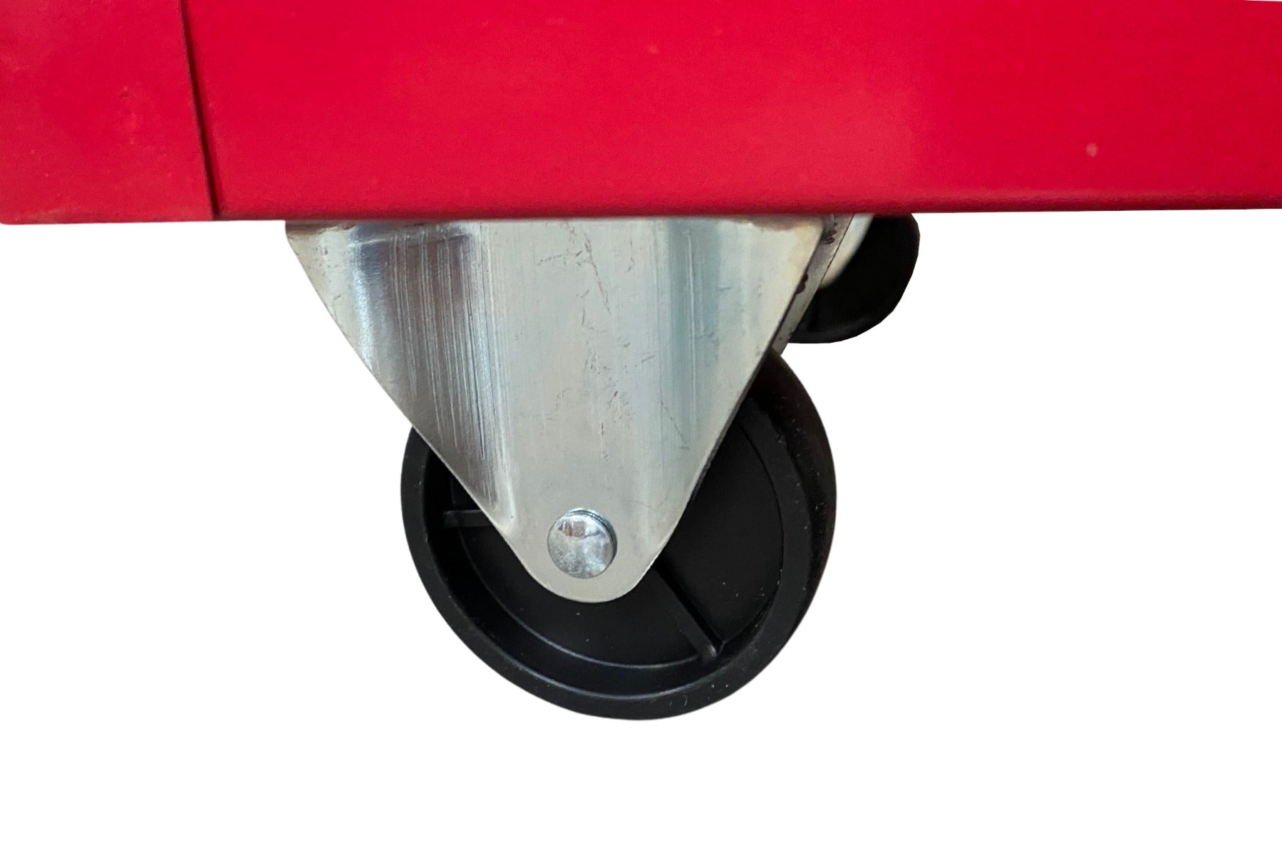 ÜRES SZERSZÁMOS KOCSI - SZERSZÁMOS SZEKRÉNY PIROS KEREKEKKEL ÉS FOGANTYÚVAL INVENTO PRÉMIUM 73 X 63 X 40 CM INVENTO