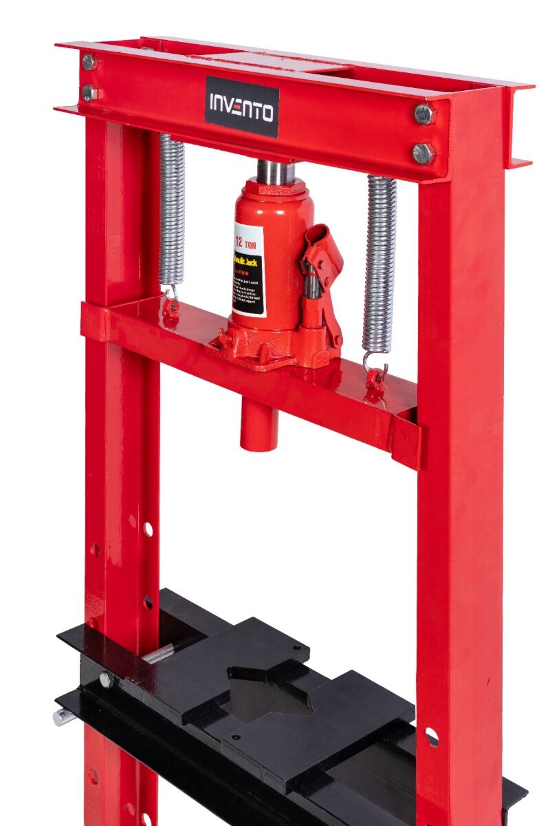 HIDRAULIKUS MŰHELYPRÉS 12T PALACK EMELŐVEL INVENTO