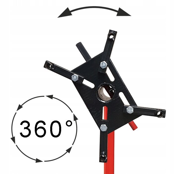 MOTORTARTÓ ÁLLVÁNY FORGATHATÓ 450 KG INVENTO