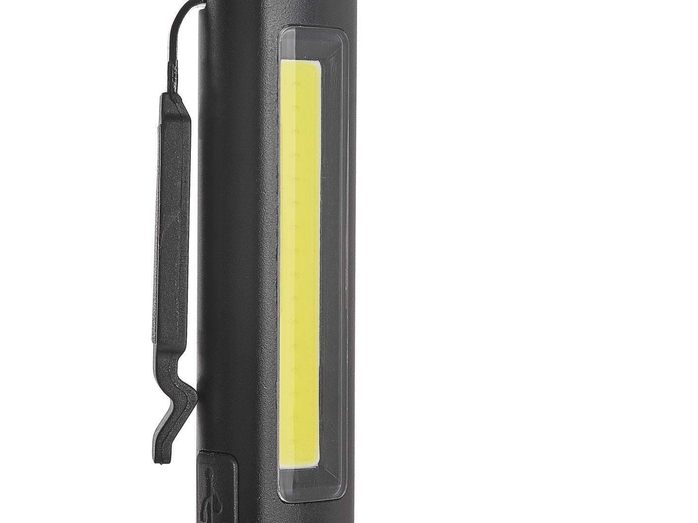 Újratölthető cob LED lámpa lézerrel, uv-fénnyel és mágnessel, 5 w, 800 mah, 400 lumen