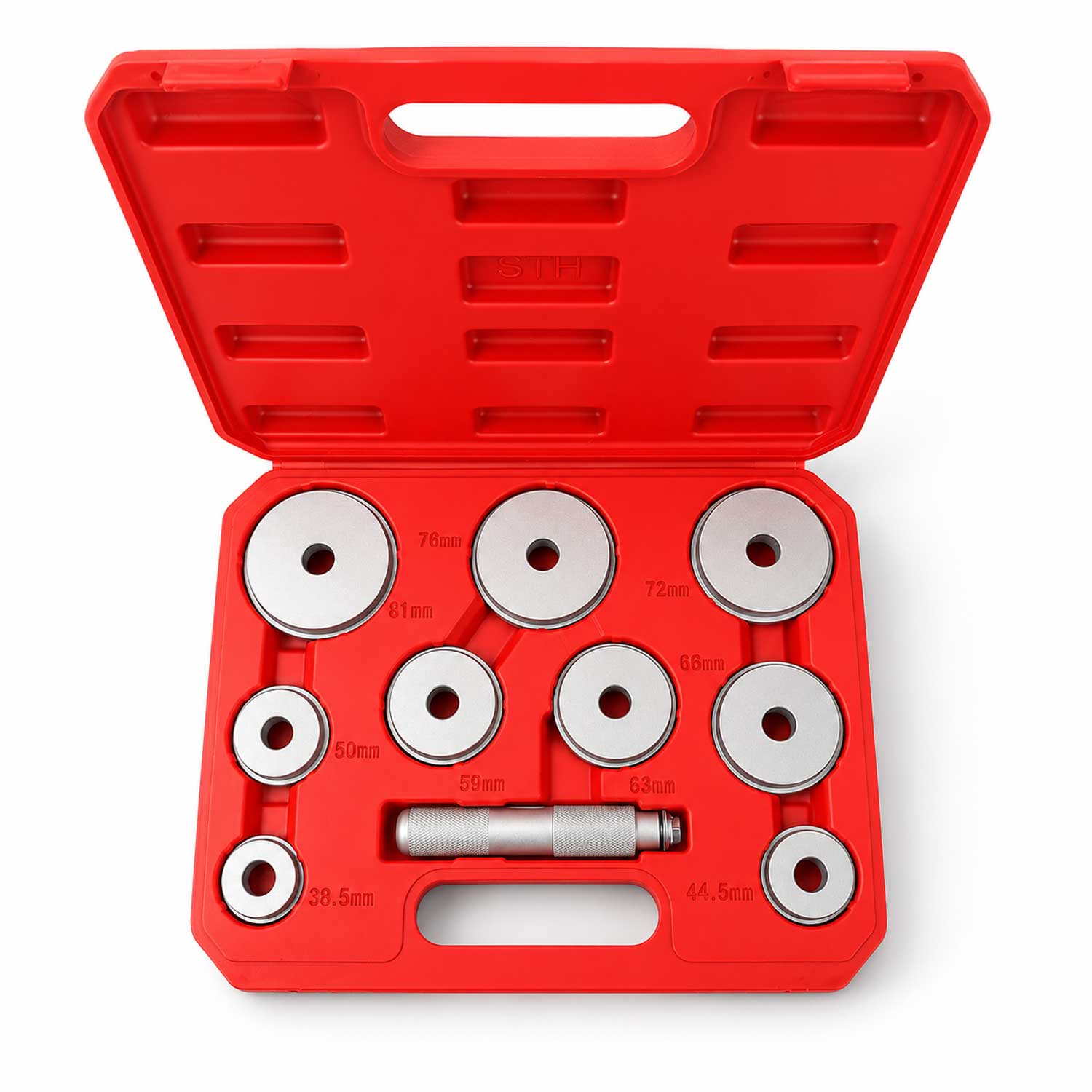 Kerékagy- és csapágy szerelő készlet 10 db GEBO TOOLS