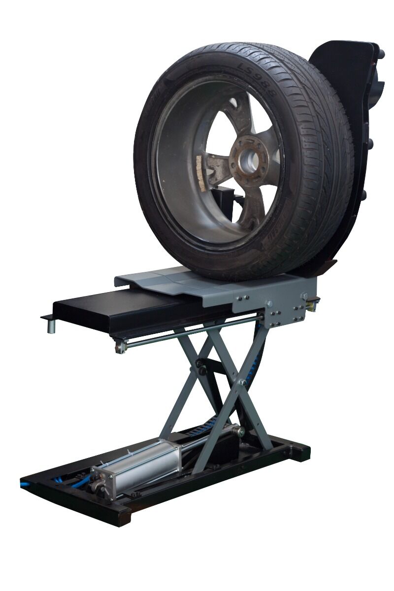 Kerékemelő kerékkiegyensúlyozó géphez, emelőképesség 85 kg INVENTO