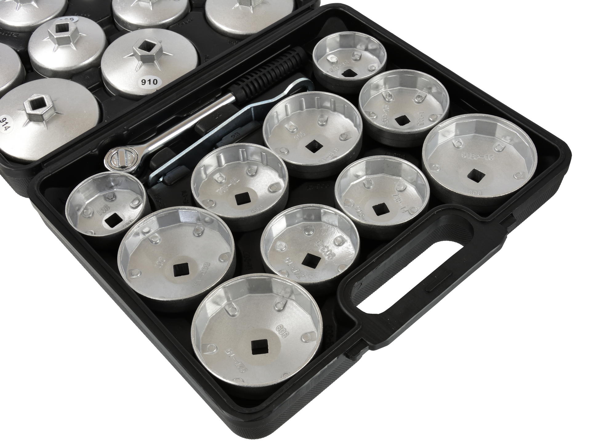 ALUMÍNIUM OLAJSZŰRŐ KULCS KÉSZLET - 23 DB