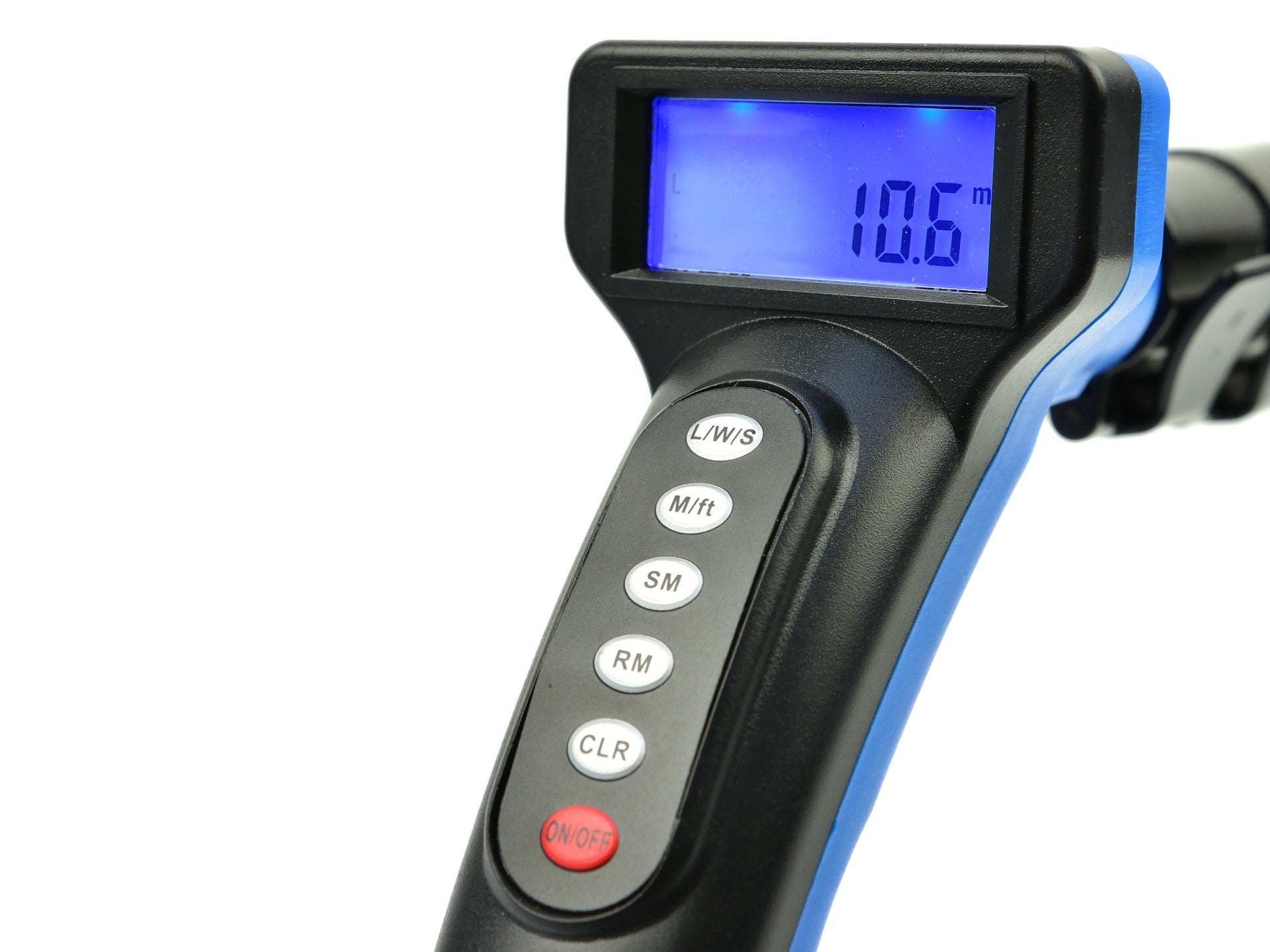 TÁVOLSÁGMÉRŐ KERÉK LCD KIJELZŐVEL 0.1-10000M
