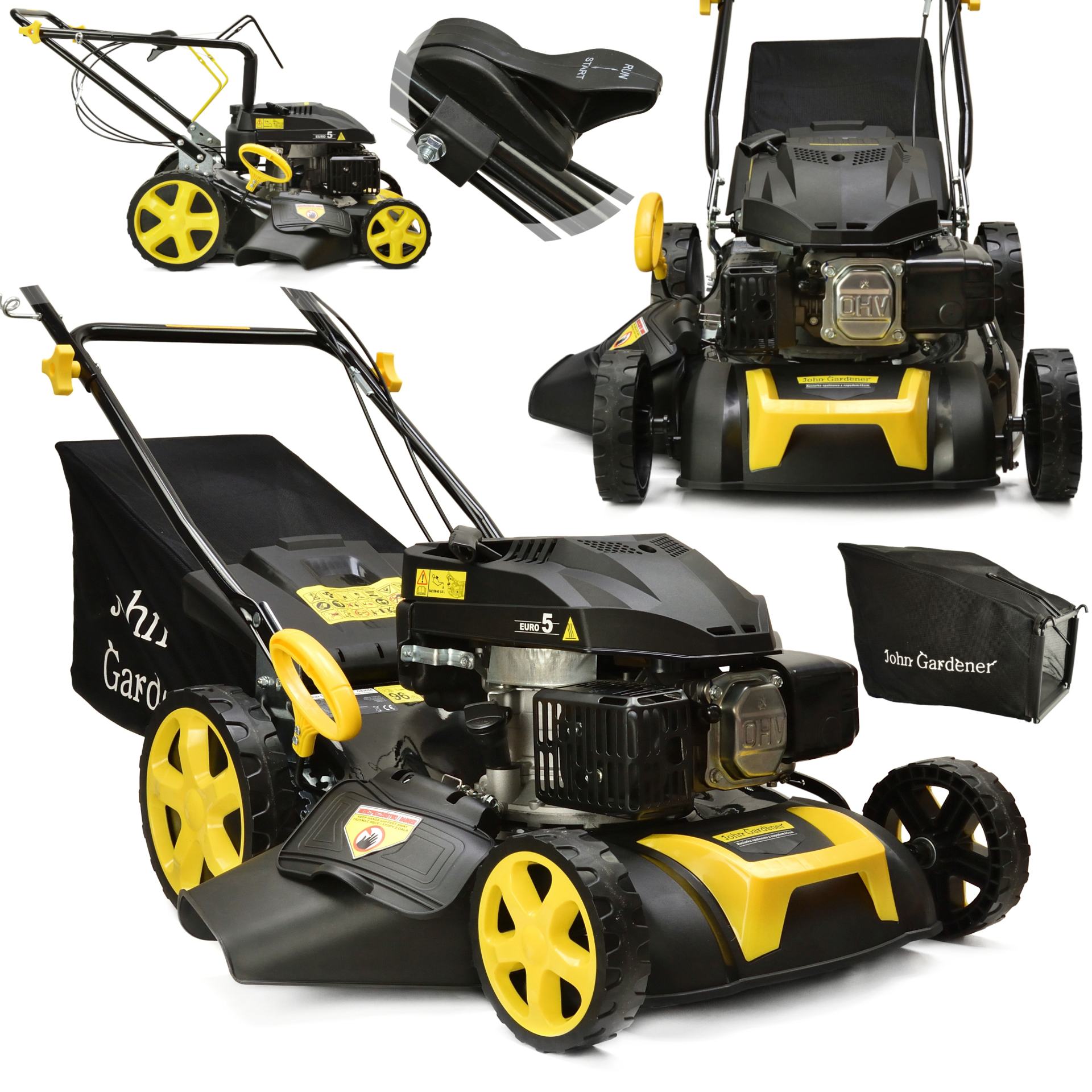 BENZINMOTOROS FŰNYÍRÓ GÉP 2.7 KW 46 CM