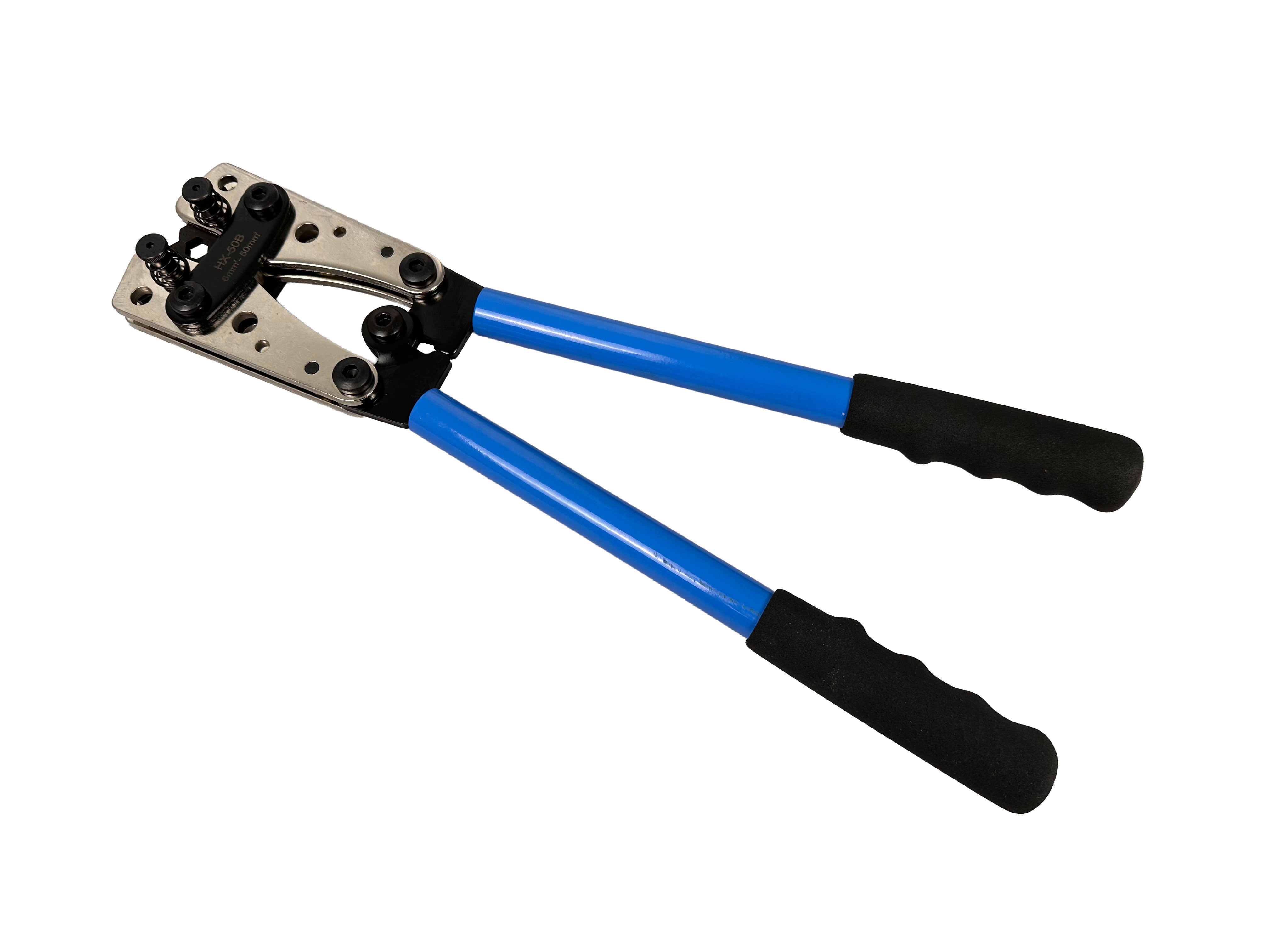 Krimpelő fogó nagy átmérőjű elektromos kábelekhez 6.0 – 50mm2 GEBO TOOLS
