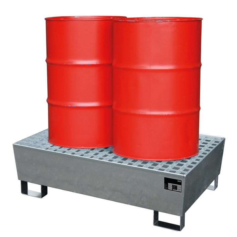 Kármentő tálca 2x200l