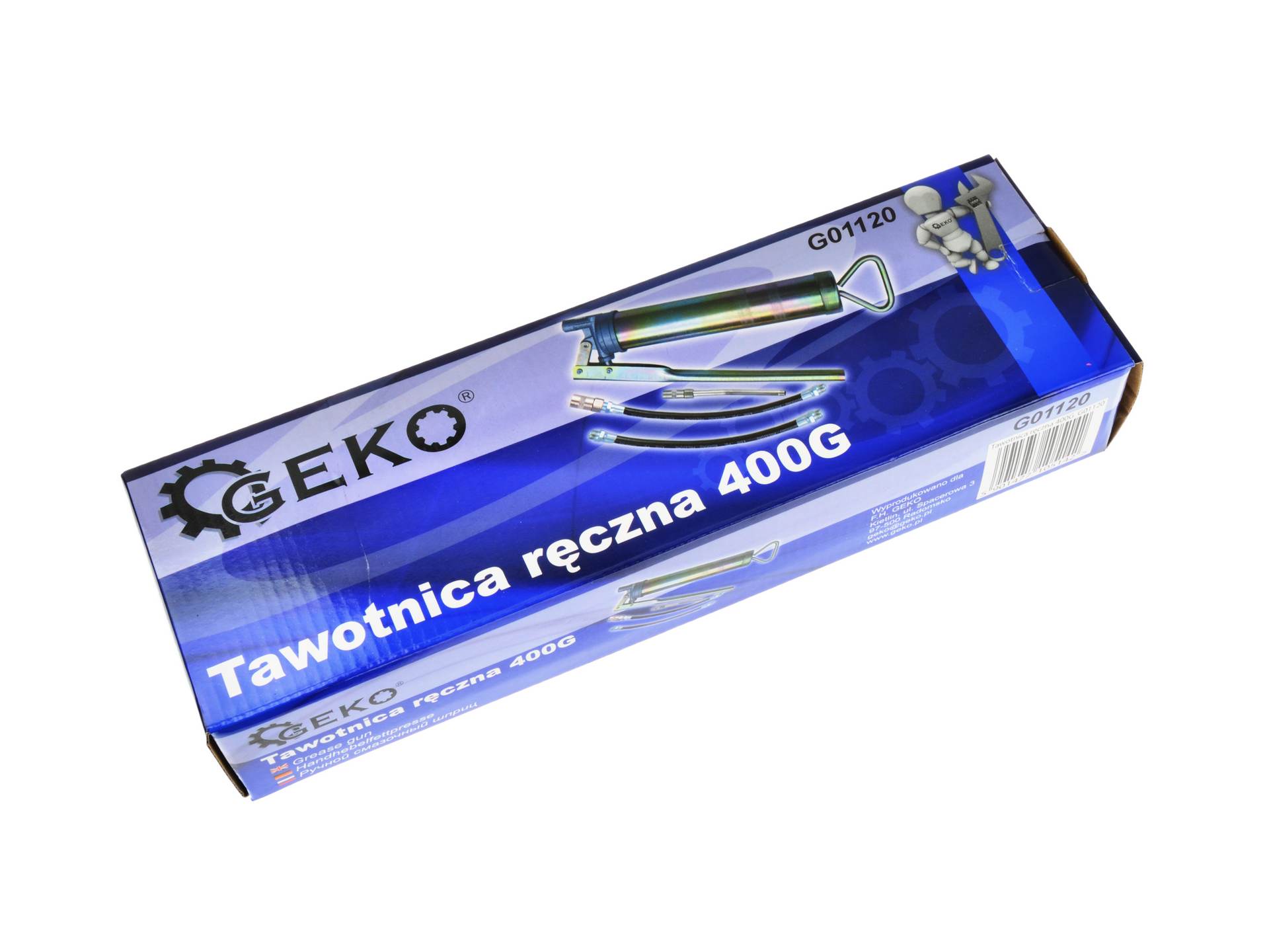 Kézi zsírozó pisztoly 400 ml