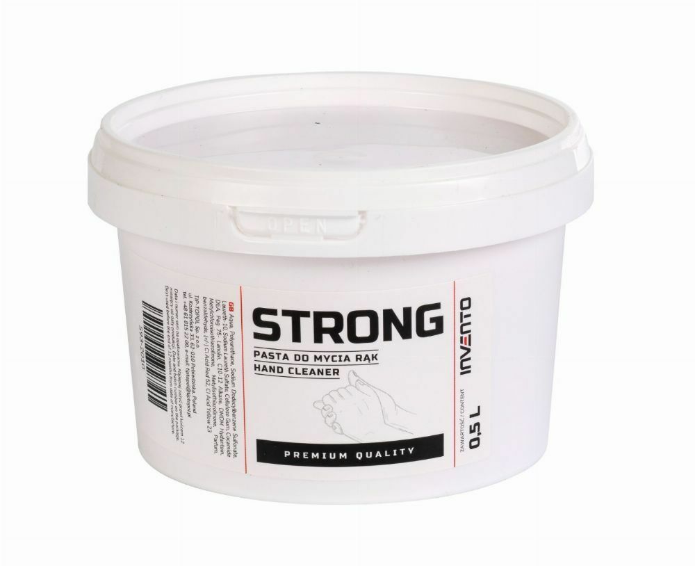 Kéztisztító paszta 0,5 l strong INVENTO