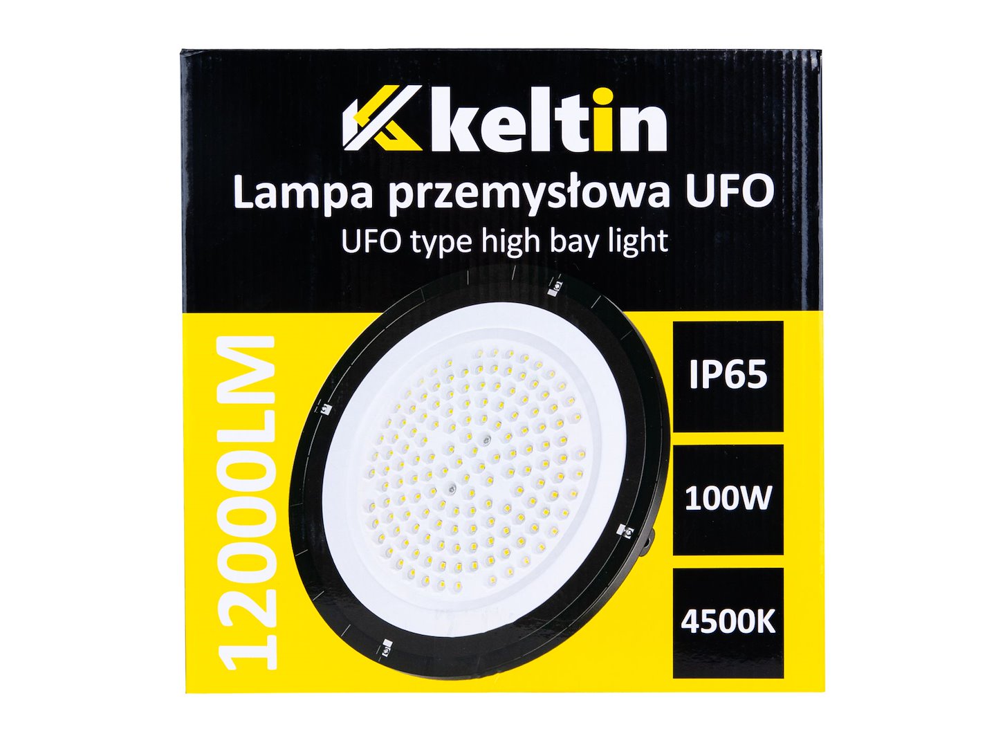 Led lámpa ipari highbay 12000 lm 4500k ip65 100 w KELTIN