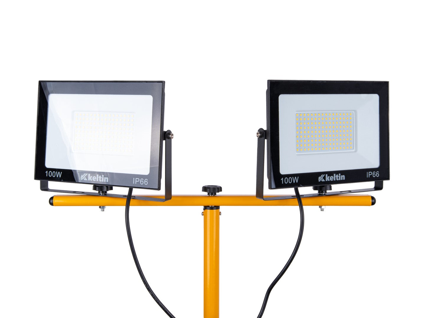 Led munkalámpa 2 x 100W 6500k állítható állvánnyal