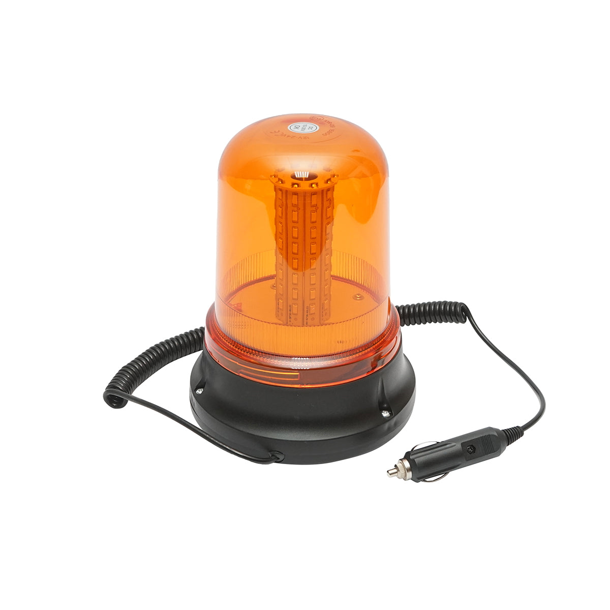LED villogó, 12–24V, mágneses talppal, IP65