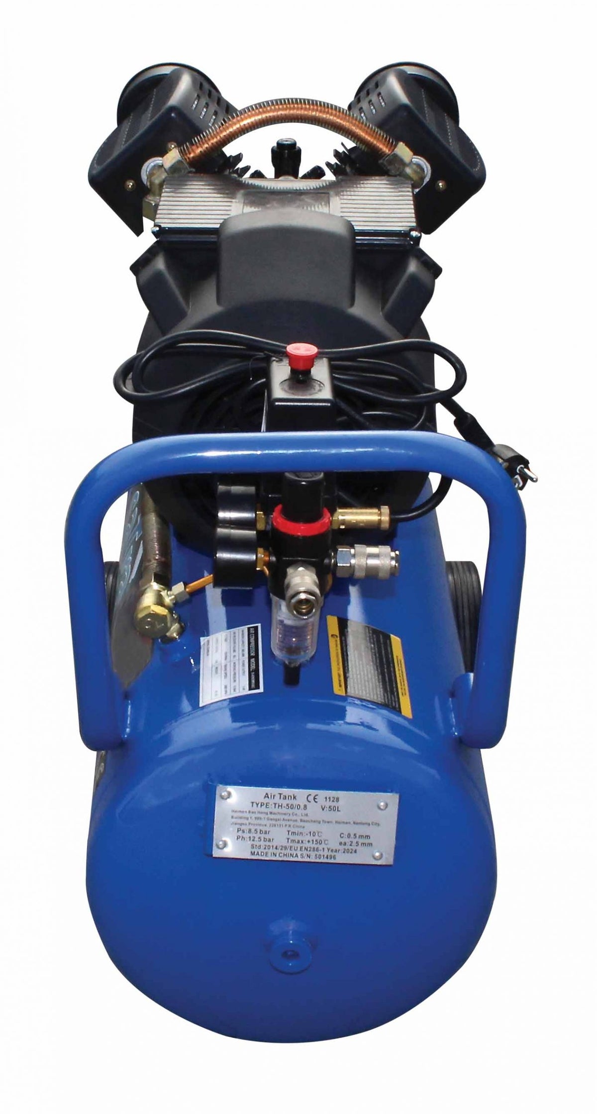 Légkompresszor közvetlen bekötéssel 50l