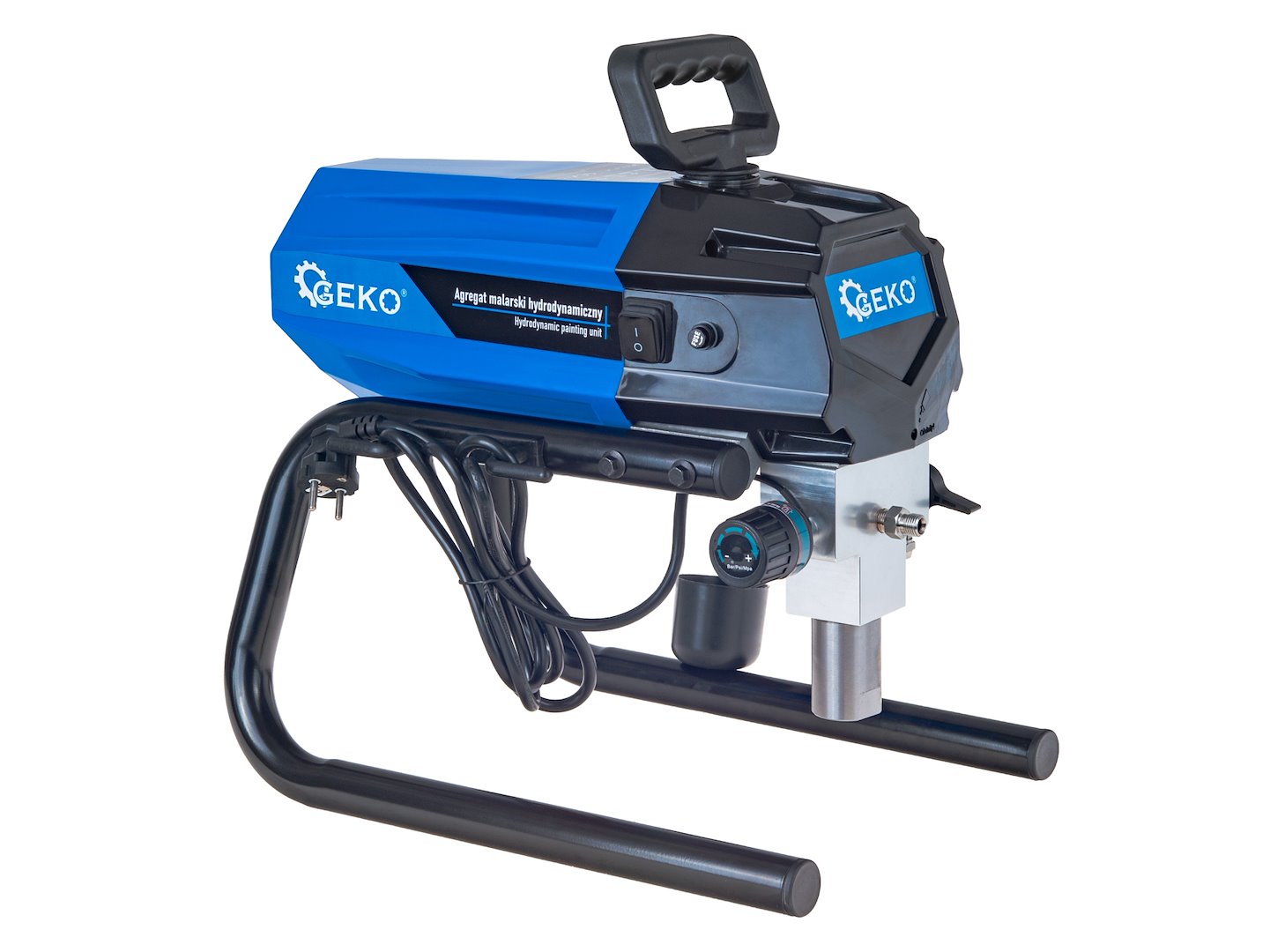 Légmentes festékszóró pisztoly sp460 1000w 210bar 1.8l//perc 13 m tömlővel 517-es fúvókával