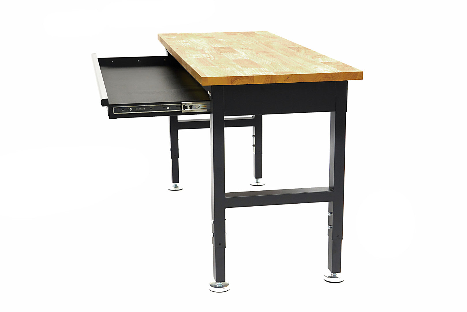 Állítható magasságú munkapad fa munkalappal 152cm HBM MACHINES