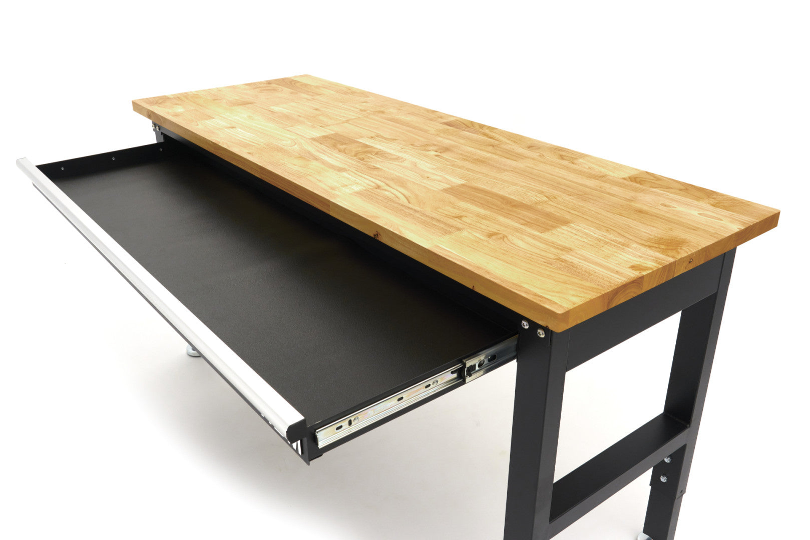 Állítható magasságú munkapad fa munkalappal 152cm HBM MACHINES