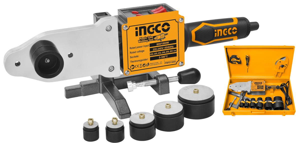 Műanyag PVC csőhegesztő gép ppr 20-63mm 1500W INGCO