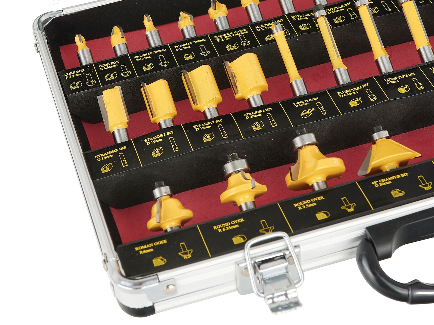 Marófej készlet fához 35 db GEKO