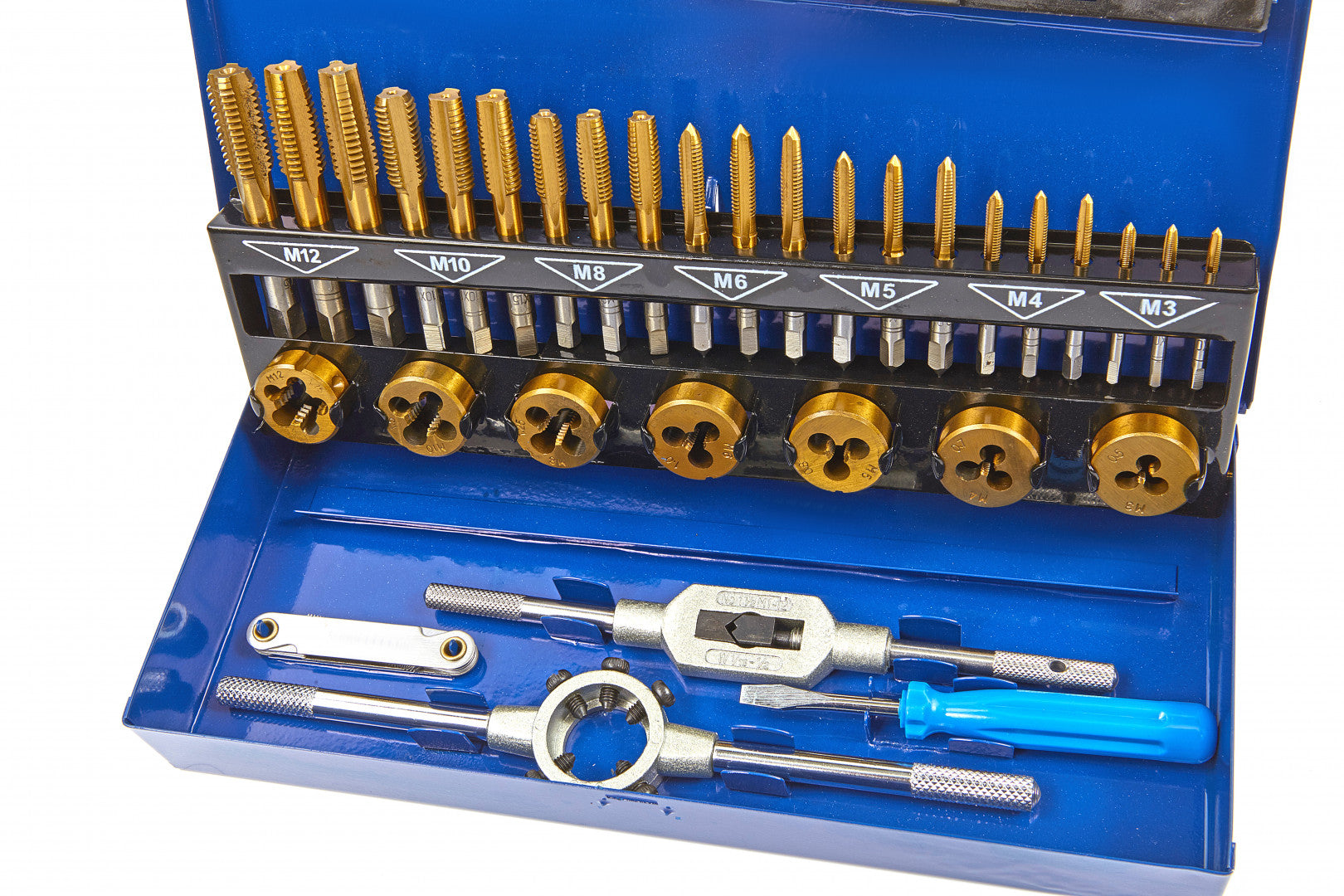 Menetfúró készlet m3-M12 32 db HBM