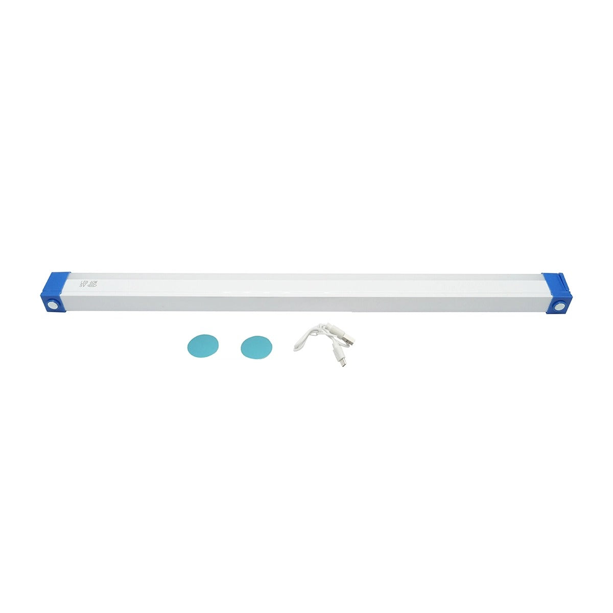Mágneses LED lámpa 60W 6500k újratölthető akkumulátorral 3600mah 520 x 23 x 38 mm IP20