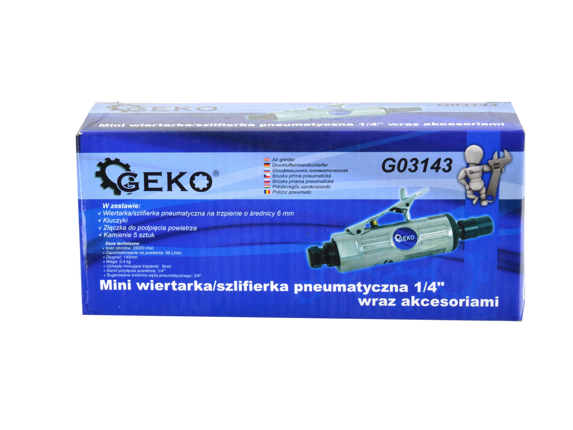 SŰRÍTETT LEVEGŐS EGYENES CSISZOLÓ KIEGÉSZÍTŐKKEL