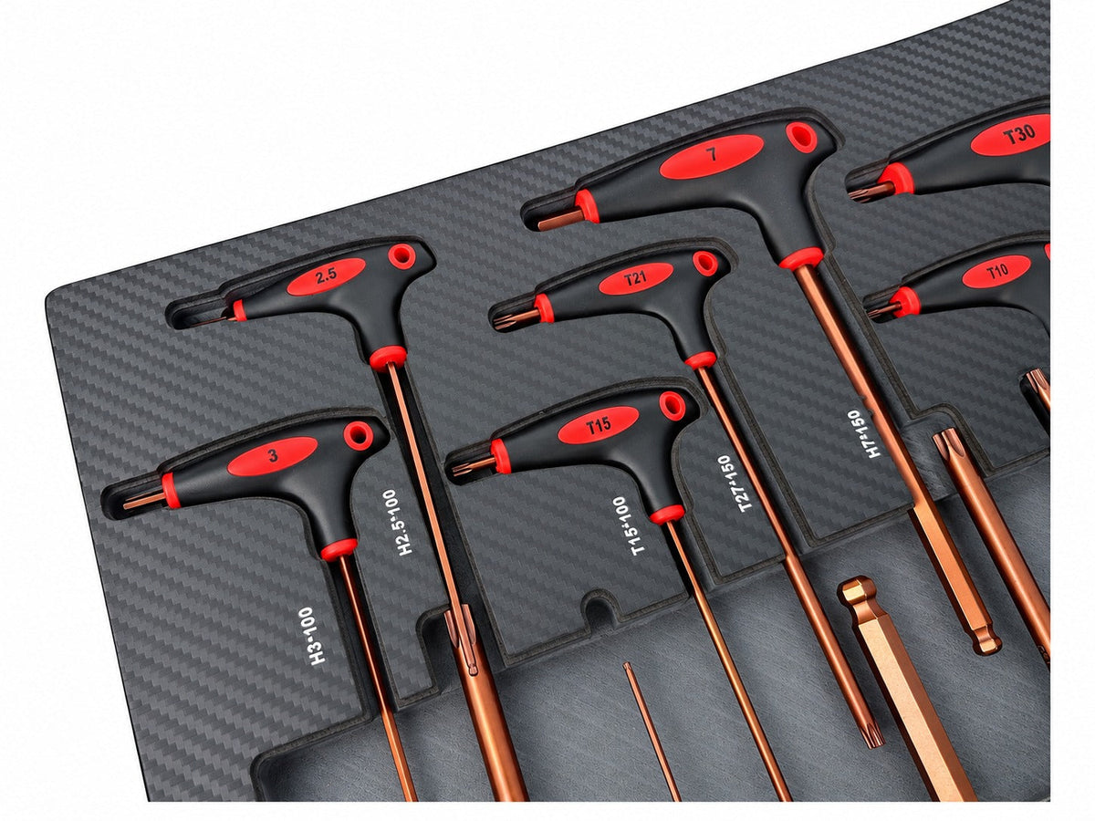 Torx imbus szekrény modul t fogantyúval 18 db GEBO TOOLS