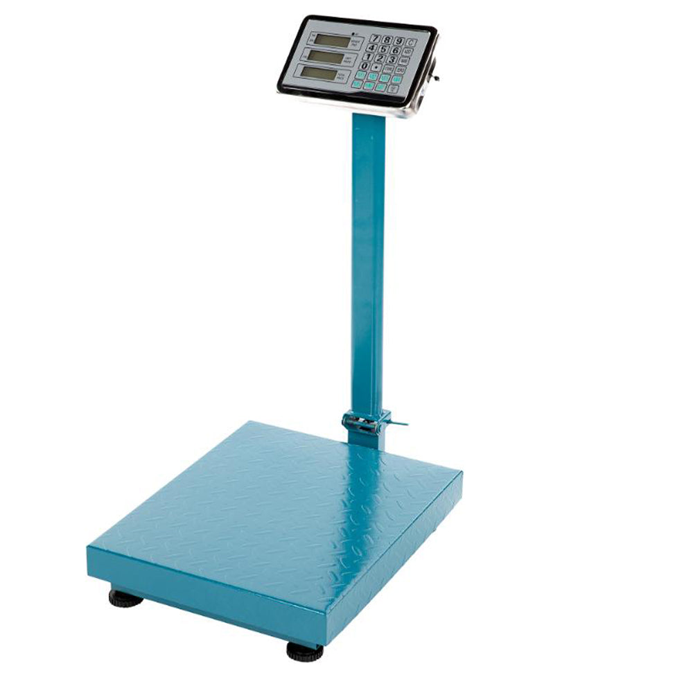 Mérleg platformal és összecsukható karral LCD kijelzővel 350kg