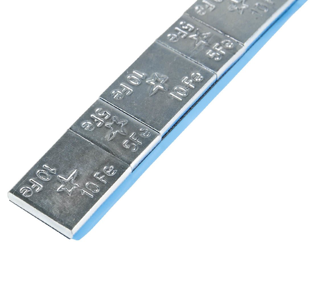 Öntapadó centírozó keréksúly készlet gumiabroncsokhoz 5/10 g 400 sáv FIVESTARS 8 db/sáv