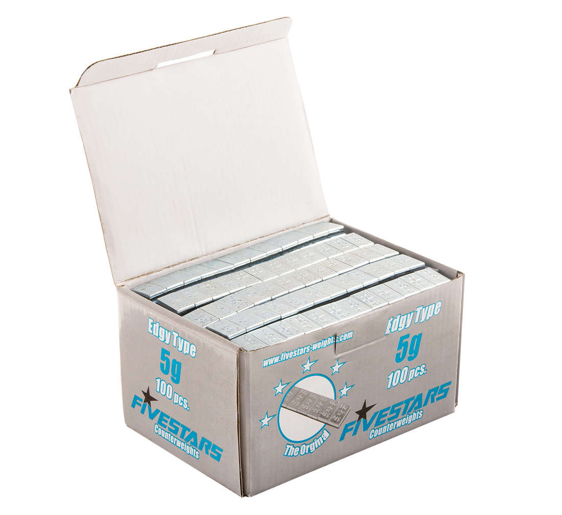 Öntapadó centírozó keréksúly készlet gumiabroncsokhoz 5 g 400 sáv 12 db/sáv (25 kg)
