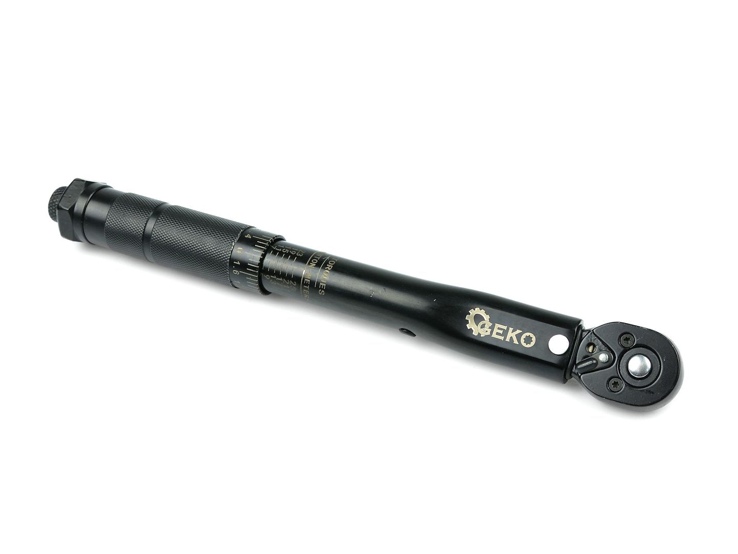 Nyomatékkulcs 1/4" 5–25 NM fekete GEKO