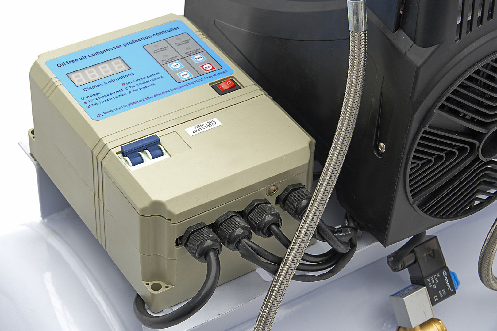 Olajmentes halk kompresszor 150l HBM