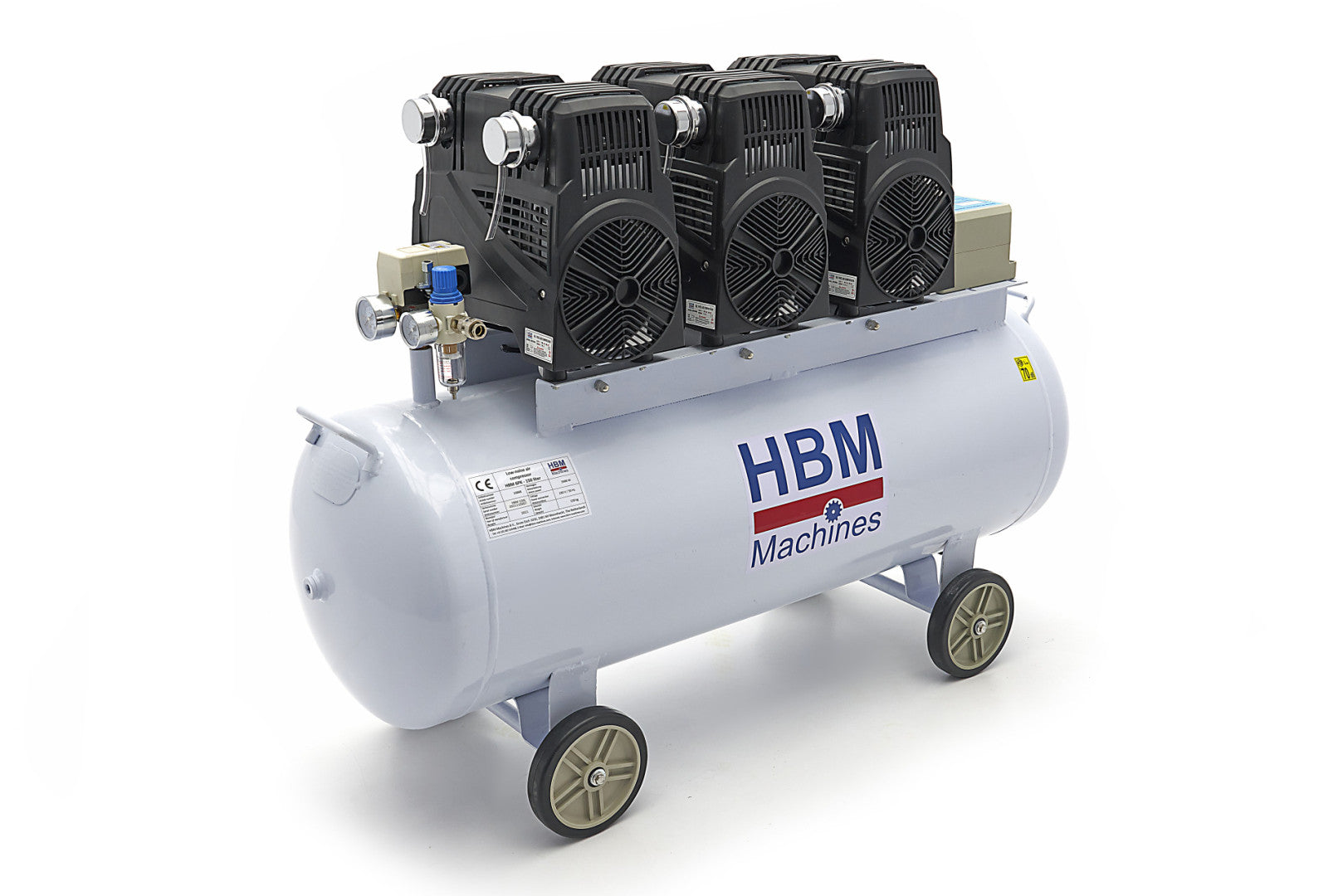 Olajmentes halk kompresszor 150l HBM
