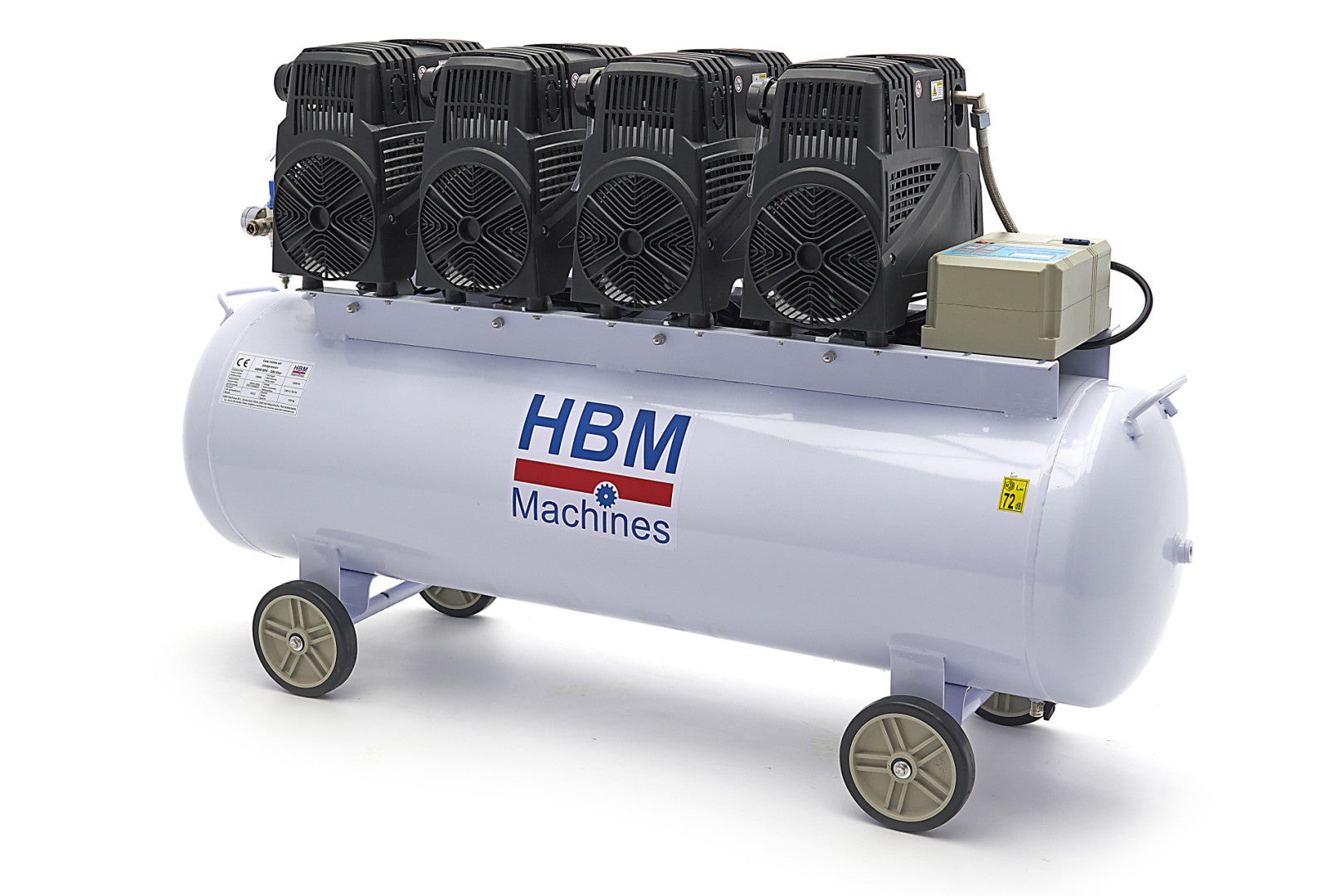 Olajmentes halk kompresszor 200l 8le HBM MACHINES hollandia