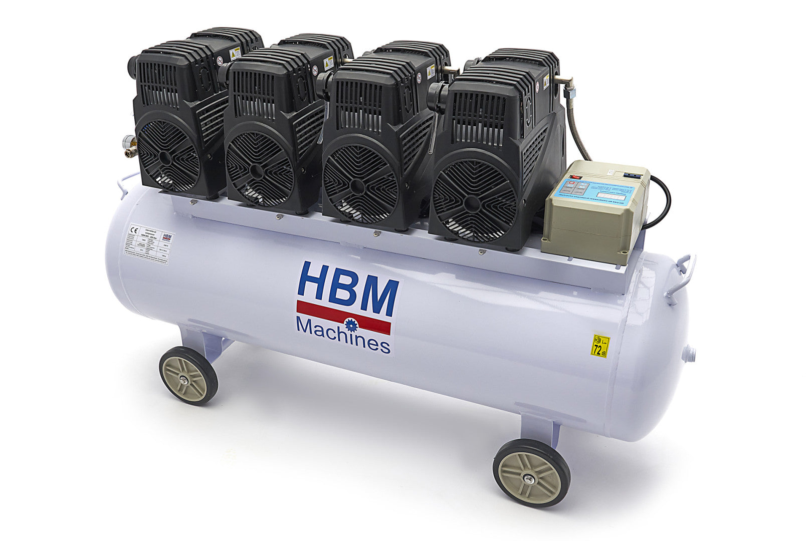 Olajmentes halk kompresszor 200l 8le HBM MACHINES hollandia