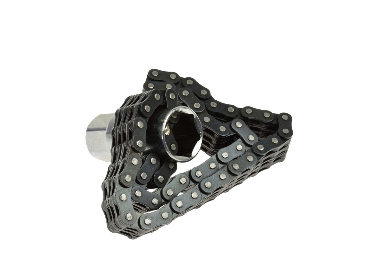 Olajszűrő dugókulcs dupla lánccal 1/2" 24mm