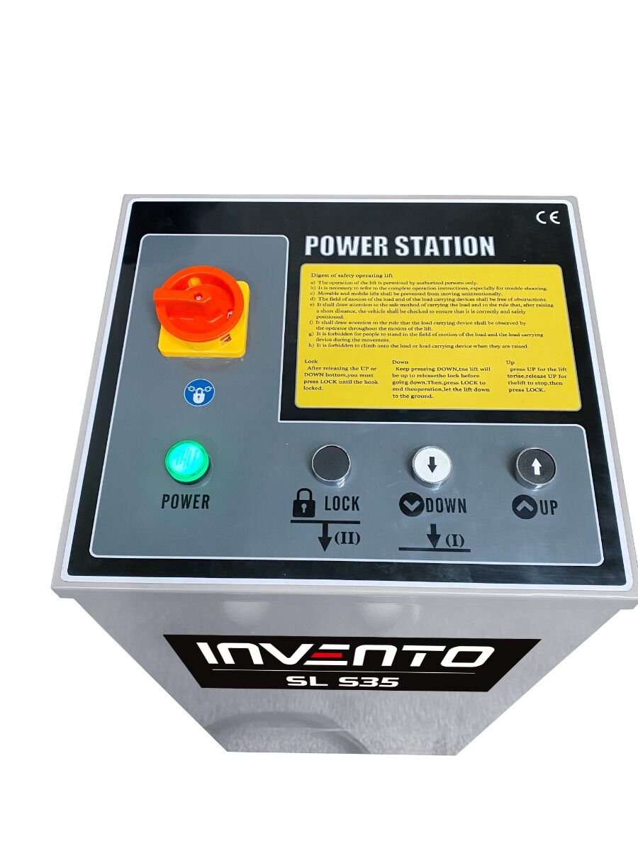 Ollós emelő vulkanizáláshoz 3.5 t 220 v INVENTO