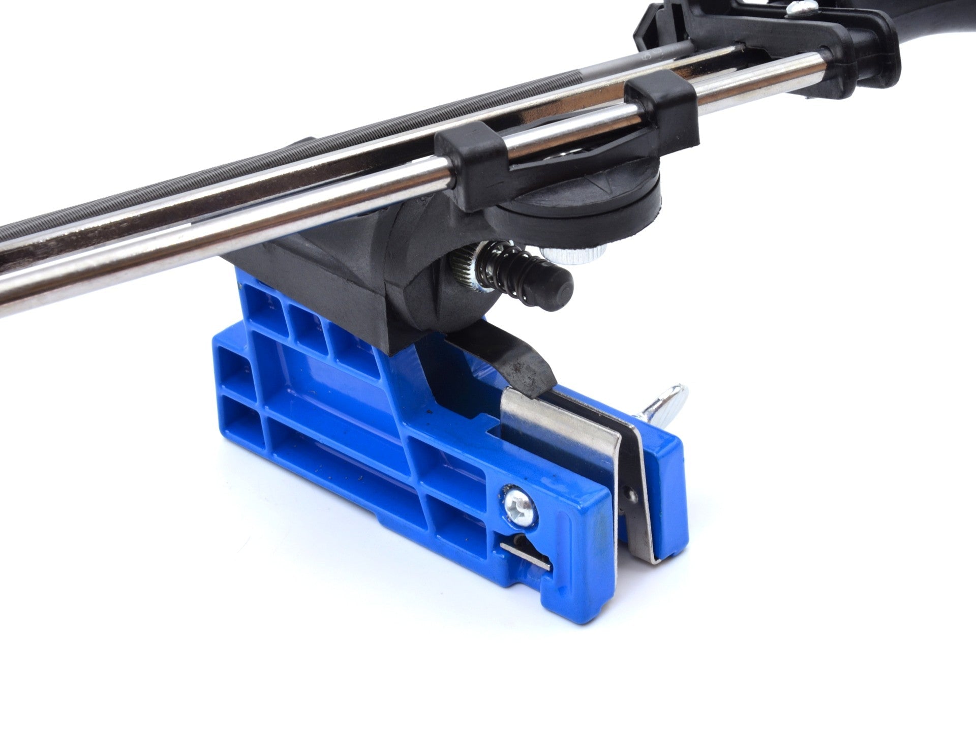 LÁNCFŰRÉSZ ÉLEZŐ LÁNCVEZETŐ RÖGZÍTÉSSEL