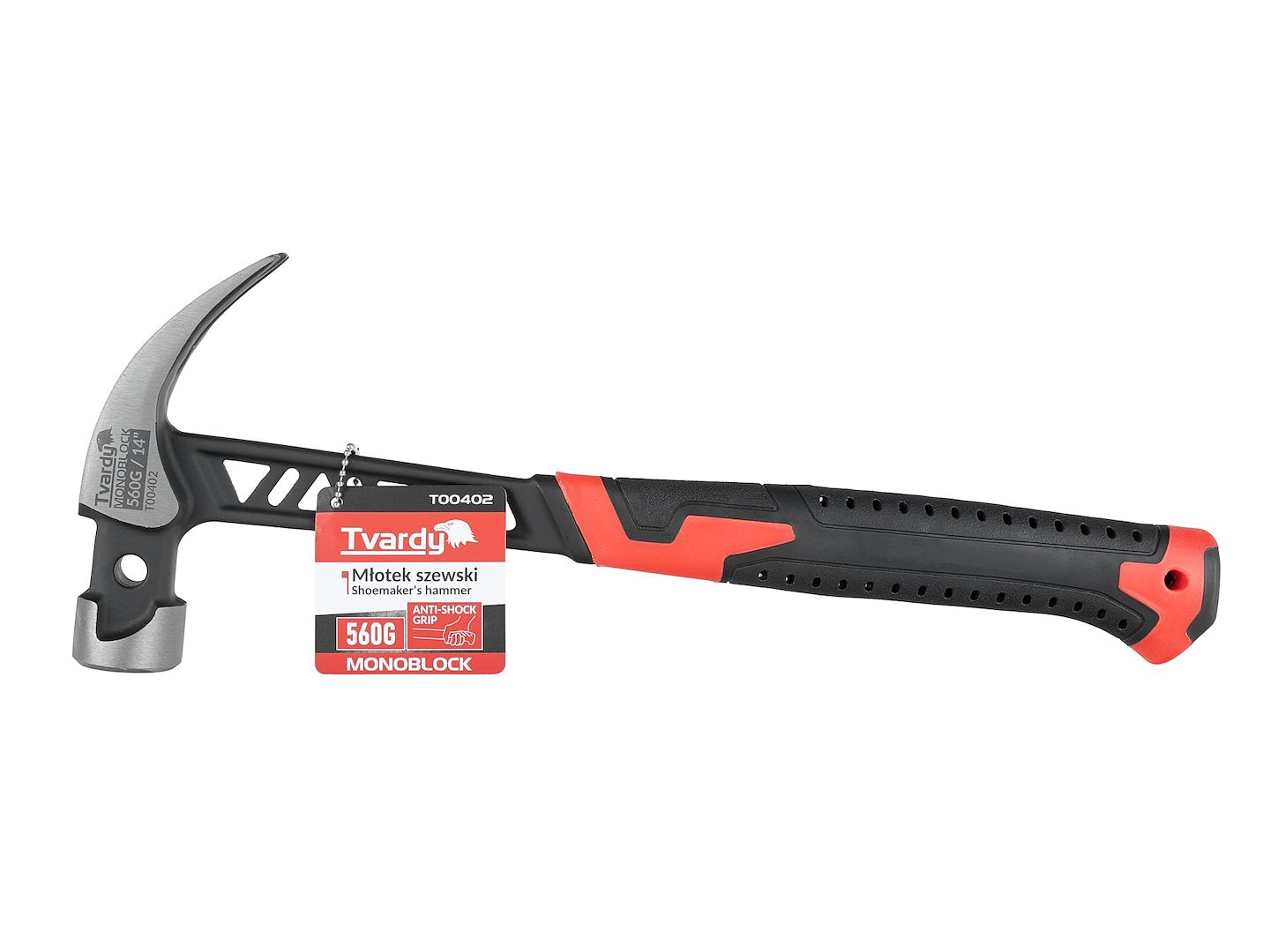 Palázó kalapács anti-shock monoblokk 560g GEKO